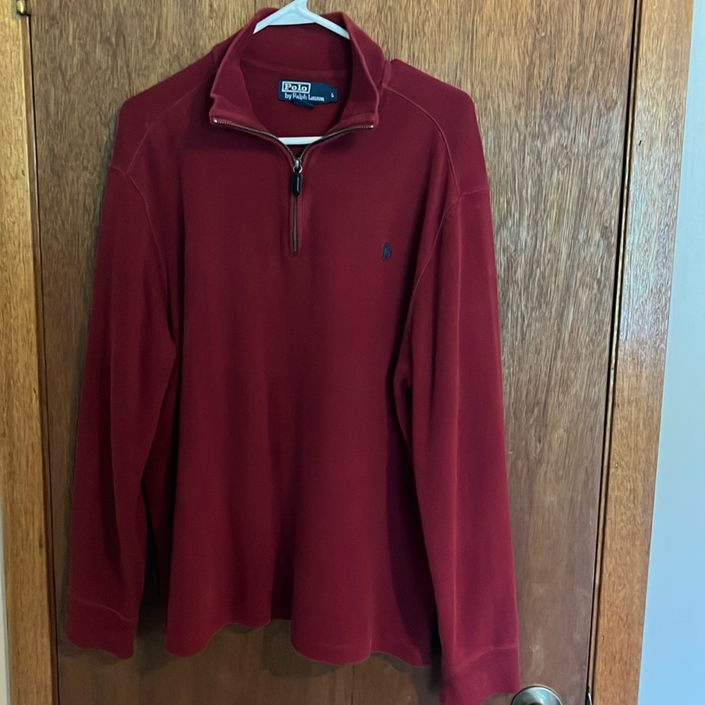 Ralph Lauren Sweater Dark Red Men’s Large